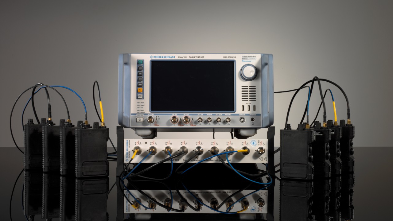 Wideband I/Q Data Recording for waveform testing