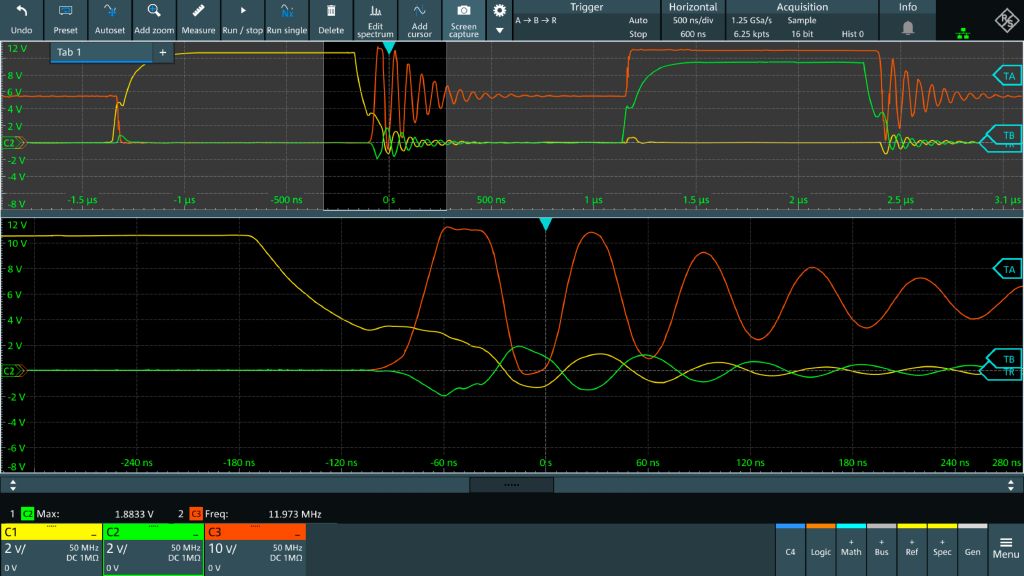 Switching gate issue