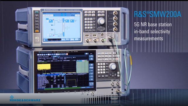 5G NR Inband Selectivity Measurement