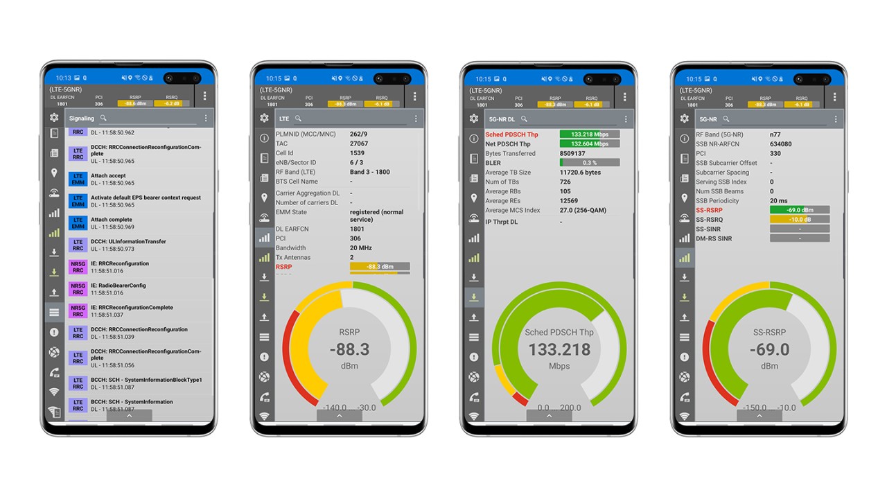 Rohde & Schwarz MNT network measurement solution based on Samsung Galaxy S10 5G