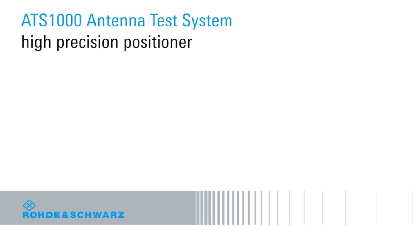 ATS1000 high precison positioner 