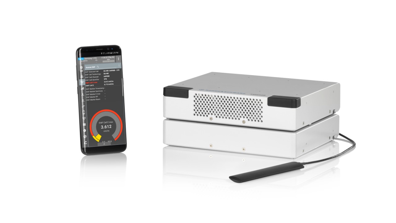 Code selective EMF measurements on 5G carriers