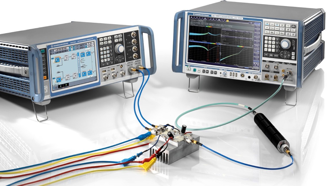 The dream team for verifying wideband power amplifiers- SMW200A and FSW