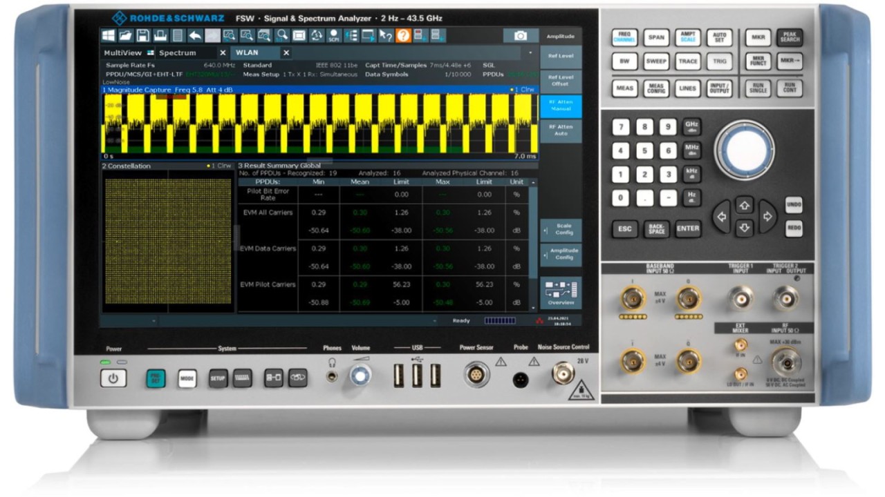 R&S®FSW high-end signal and spectrum analyzer