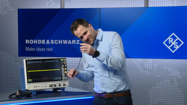 Powerful spectrum analysis on an oscilloscope